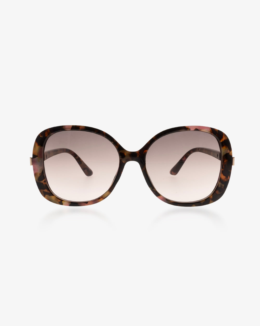 brown/green tortoise sunglasses - SG008-TG